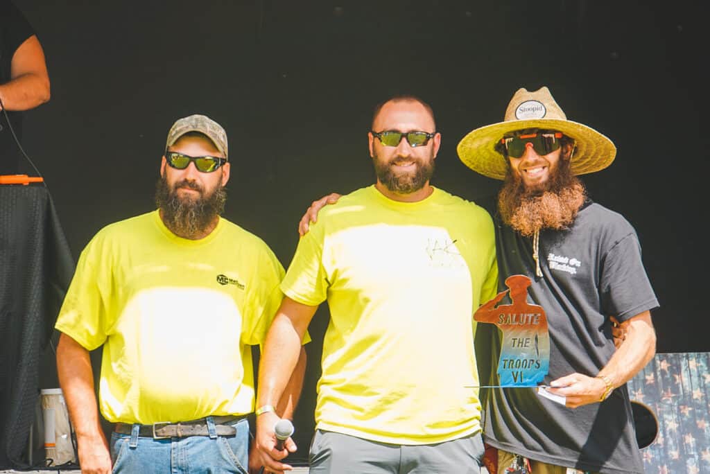 a group of men wearing hats