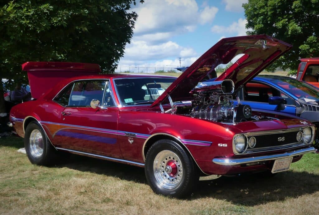 67 camaro ss blown salute the troops car show 6