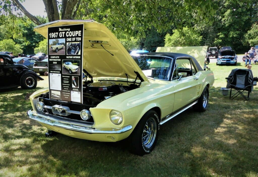 67 mustang gt coupe salute the troops car show 6