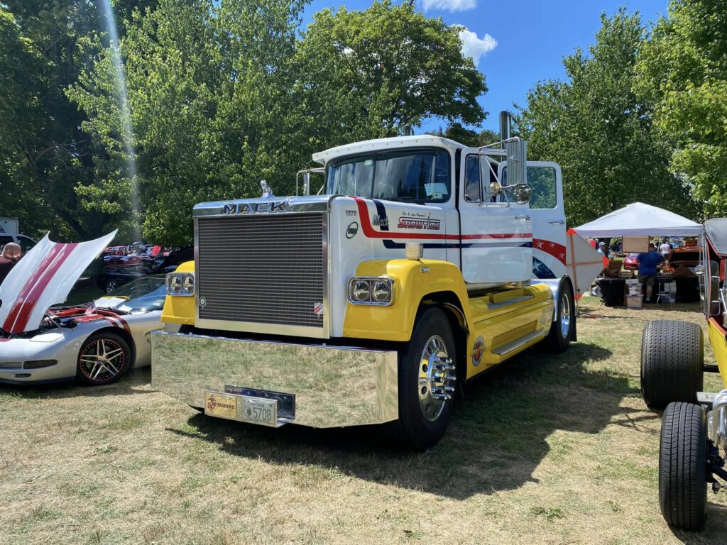 antique mack truck salute the troops car show 6