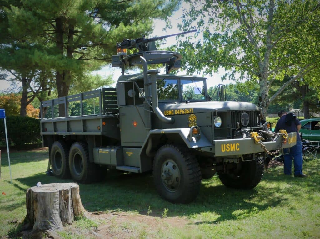 military truck salute the troops car show 6