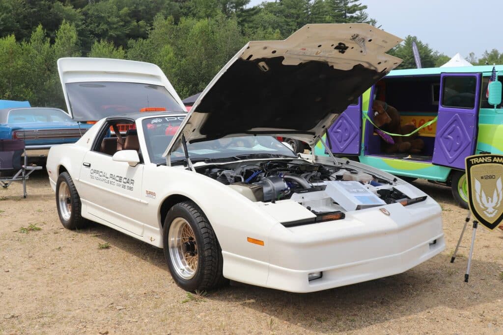 trans am official pace car salute the troops car show 5