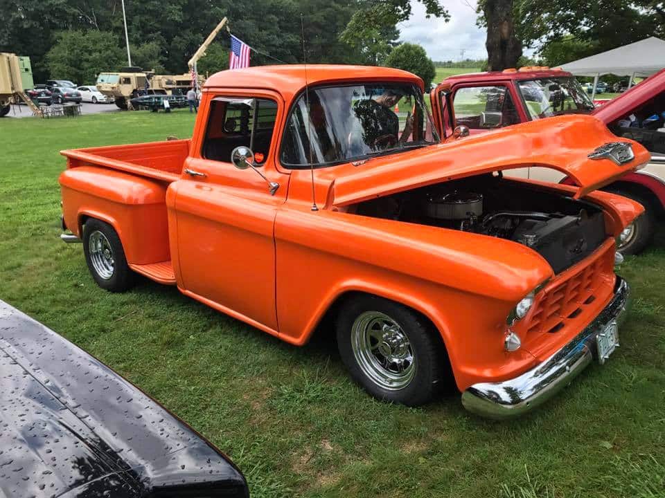 55 chevy salute the troops car show 2